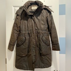 Cortefiel Weekend Green Coat